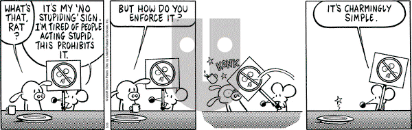 Pearls Before Swine on Monday August 11, 2008 Comic Strip