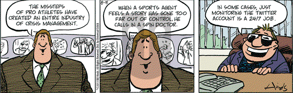 Tank McNamara - Thursday August 15, 2013 Comic Strip