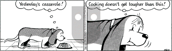 Fred Basset on Wednesday August 12, 2009 Comic Strip