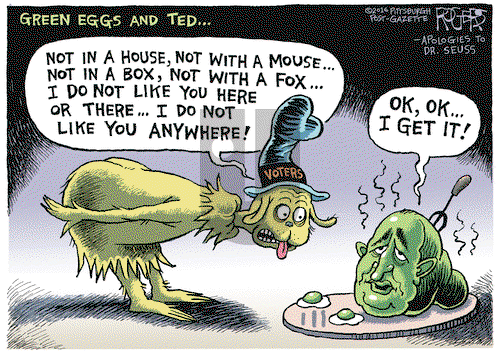 Rob Rogers on Thursday May 5, 2016 Comic Strip