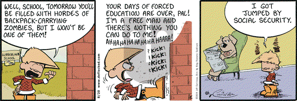 DeFlocked on Wednesday August 20, 2014 Comic Strip
