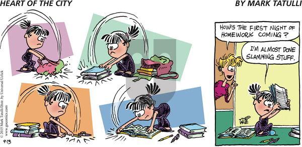 Heart of the City on Sunday September 13, 2015 Comic Strip