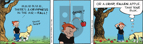 Red and Rover on Monday September 21, 2015 Comic Strip