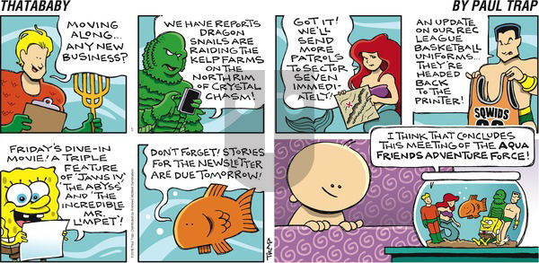 Thatababy on Sunday January 7, 2018 Comic Strip