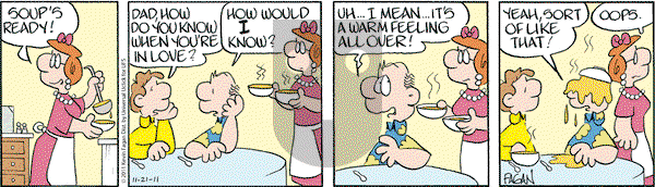 Drabble on Monday November 21, 2011 Comic Strip