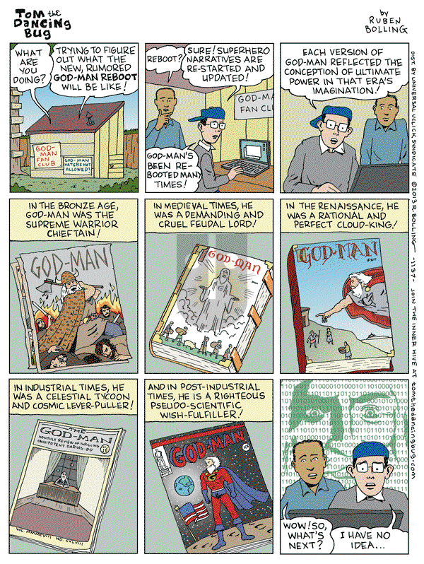 Tom the Dancing Bug on Friday May 10, 2013 Comic Strip