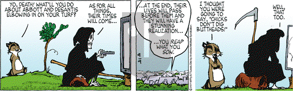 Over the Hedge on Thursday September 9, 2021 Comic Strip