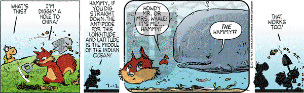 Over the Hedge on Monday July 12, 2021 Comic Strip