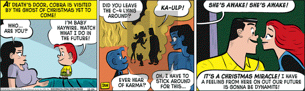 Rip Haywire on Wednesday December 24, 2014 Comic Strip