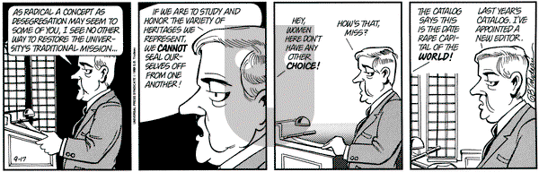 Doonesbury on Friday September 17, 1993 Comic Strip