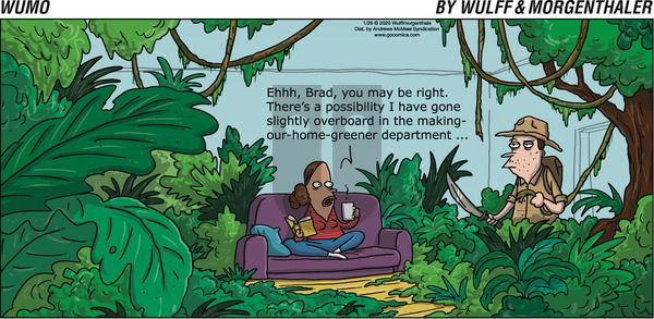 WuMo on Sunday January 26, 2020 Comic Strip