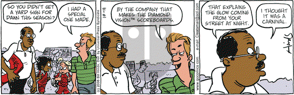 Cleats on Wednesday October 11, 2006 Comic Strip