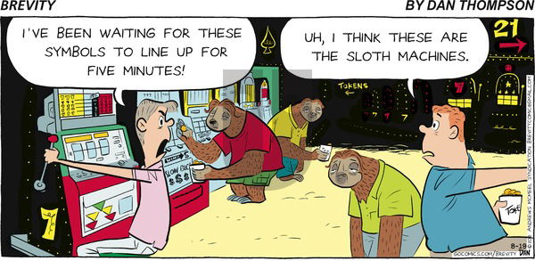 Brevity on Sunday August 19, 2018 Comic Strip