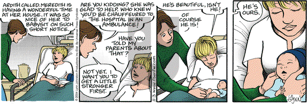 For Better or For Worse on Wednesday November 3, 2004 Comic Strip