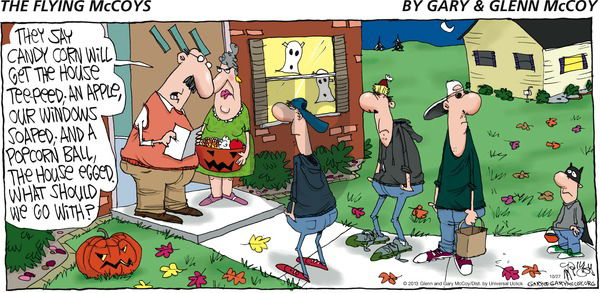 The Flying McCoys - Sunday October 27, 2013 Comic Strip