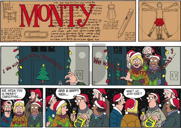 Monty on Sunday December 21, 2014 Comic Strip