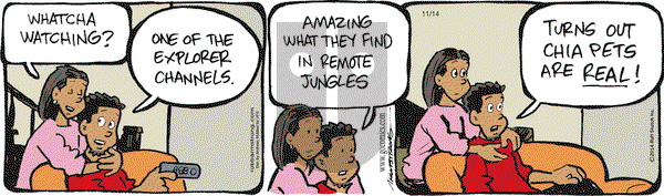 JumpStart on Wednesday November 14, 2018 Comic Strip