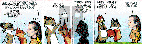 Over the Hedge on Thursday February 8, 2018 Comic Strip