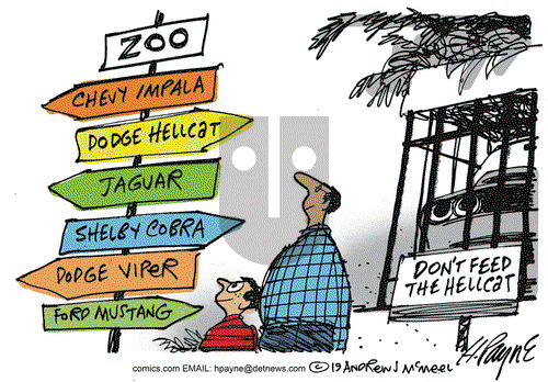 Henry Payne on Tuesday August 13, 2019 Comic Strip