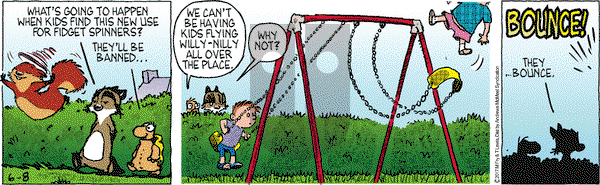 Over the Hedge on Thursday June 8, 2017 Comic Strip