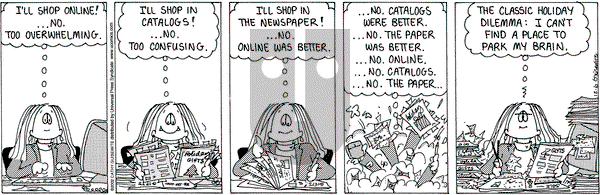Cathy Classics - Friday December 6, 2024 Comic Strip