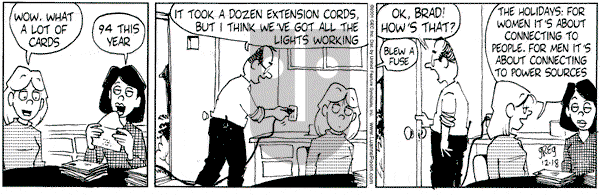Luann on Tuesday December 18, 2001 Comic Strip