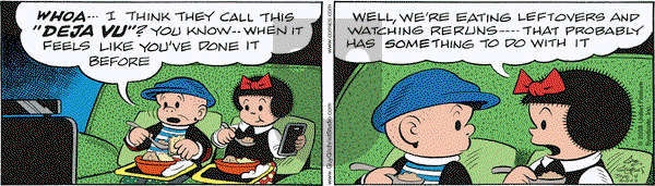 Nancy on Wednesday July 1, 2009 Comic Strip