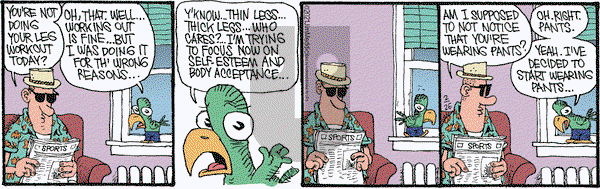 Monty on Friday February 26, 2021 Comic Strip