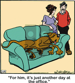 Marmaduke on Tuesday January 23, 2018 Comic Strip