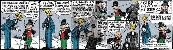Mutt & Jeff - Monday October 14, 2024 Comic Strip
