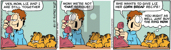 Garfield on Friday December 19, 2008 Comic Strip