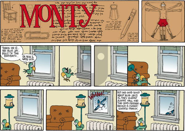Monty on Sunday September 7, 2014 Comic Strip