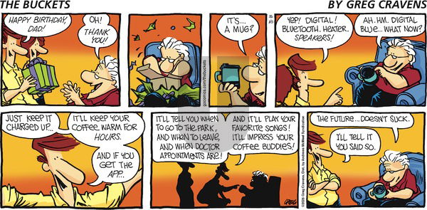The Buckets on Sunday May 25, 2025 Comic Strip