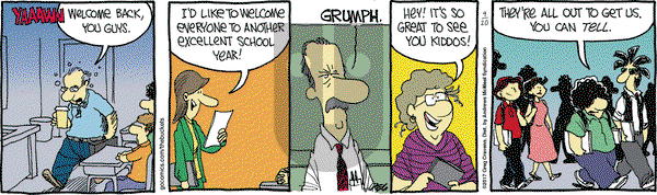 The Buckets on Wednesday September 20, 2017 Comic Strip