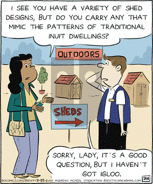 Brevity on Saturday March 25, 2017 Comic Strip