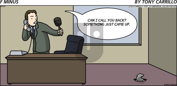 F Minus on Sunday November 11, 2012 Comic Strip