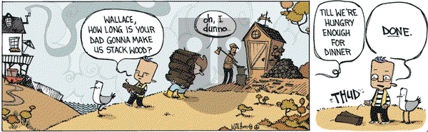 Wallace the Brave on Wednesday October 11, 2017 Comic Strip