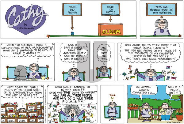 Cathy Classics on Sunday June 26, 2005 Comic Strip