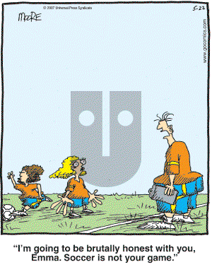In the Bleachers - Tuesday May 22, 2007 Comic Strip