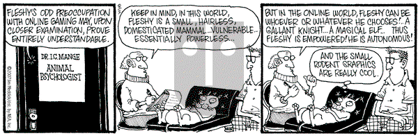 Monty on Friday August 3, 2007 Comic Strip