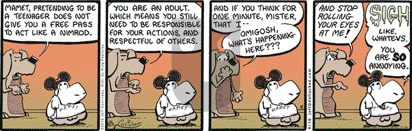 DeFlocked on Saturday September 18, 2010 Comic Strip