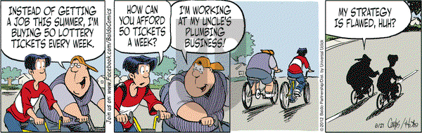 Baldo on Thursday June 21, 2012 Comic Strip