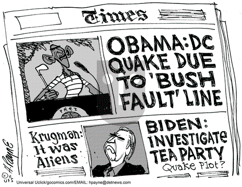 Henry Payne - Friday August 26, 2011 Comic Strip