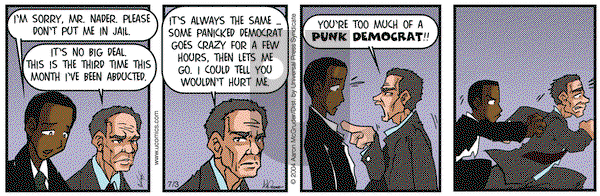 The Boondocks on Thursday July 29, 2004 Comic Strip