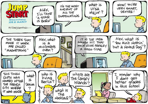 JumpStart on Sunday October 10, 2004 Comic Strip