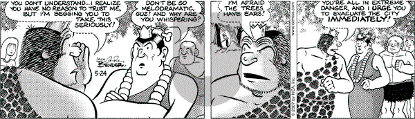 Alley Oop on Thursday May 24, 2007 Comic Strip