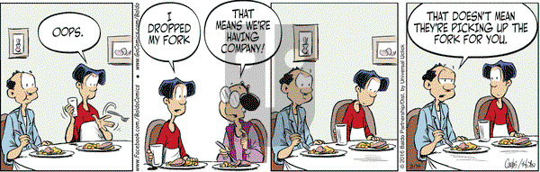 Baldo on Monday March 14, 2016 Comic Strip