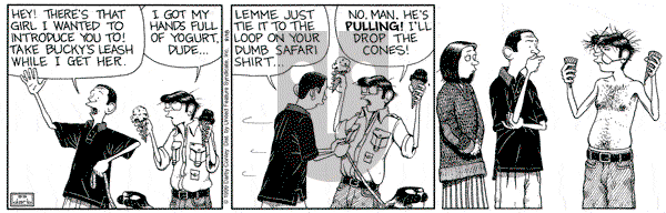 Get Fuzzy on Saturday September 18, 1999 Comic Strip