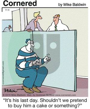 Cornered on Friday November 9, 2018 Comic Strip