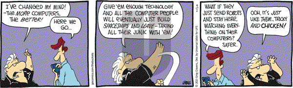 The Buckets on Monday September 2, 2013 Comic Strip